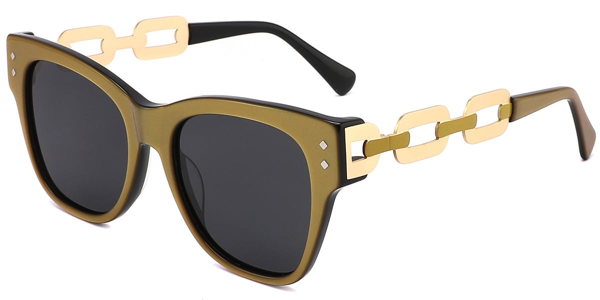 Women's Acetate Square Sunglasses 