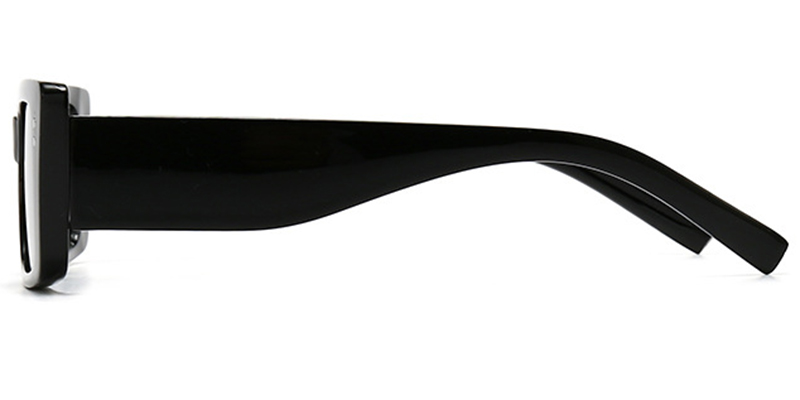 Rectangle Sunglasses black+dark_grey