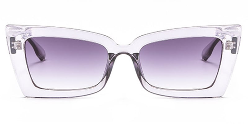 Rectangle Sunglasses translucent-grey+gradient_grey