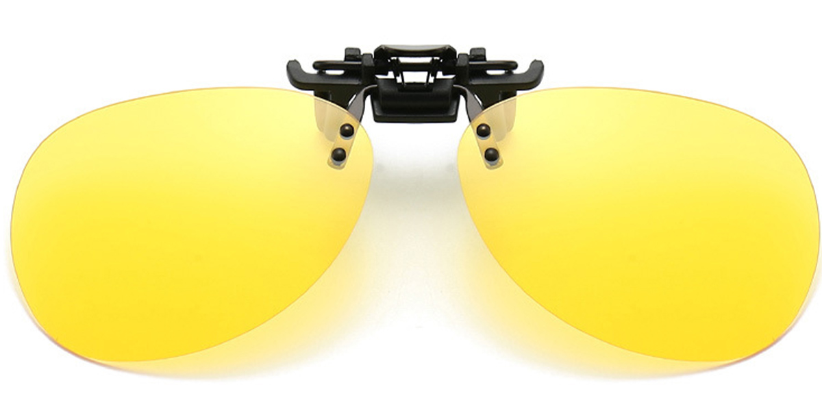 Geometric Sunglasses black+yellow_polarized