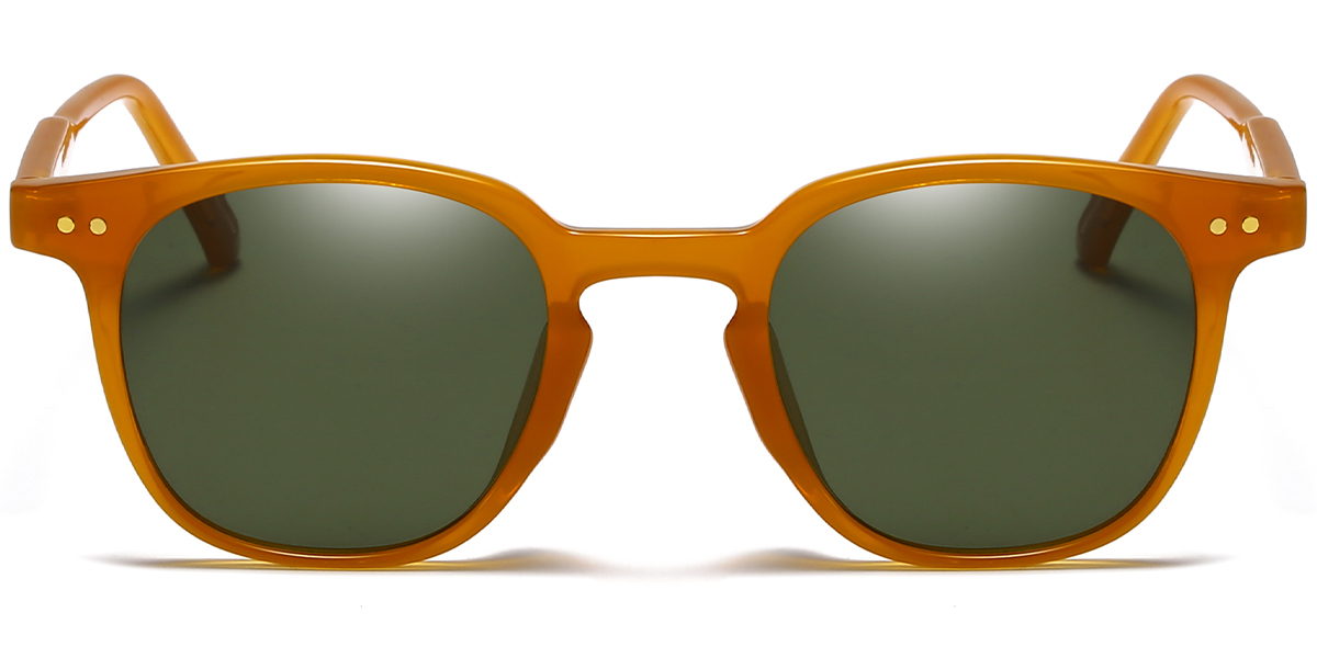 Square Sunglasses translucent-brown+dark_grey_polarized