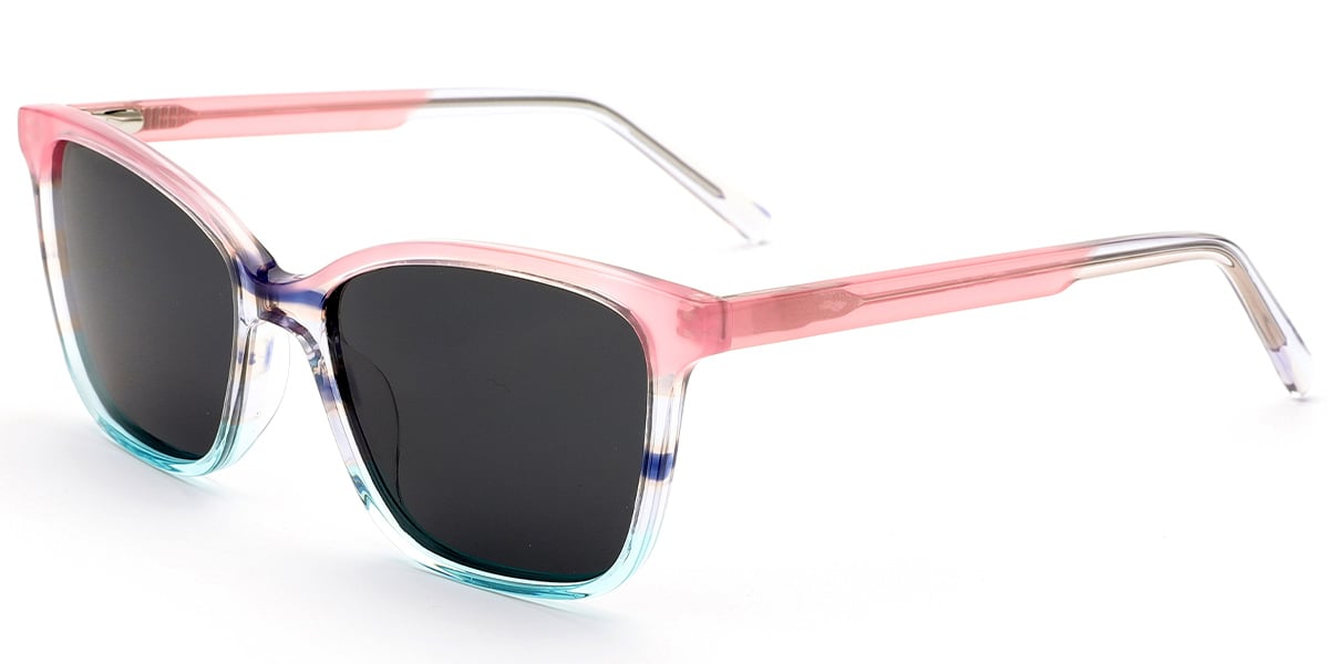 Acetate Square Sunglasses 