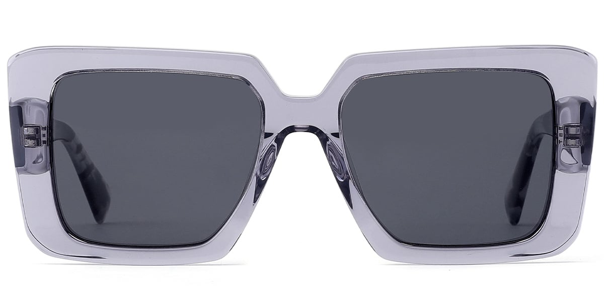 Acetate Square Sunglasses 