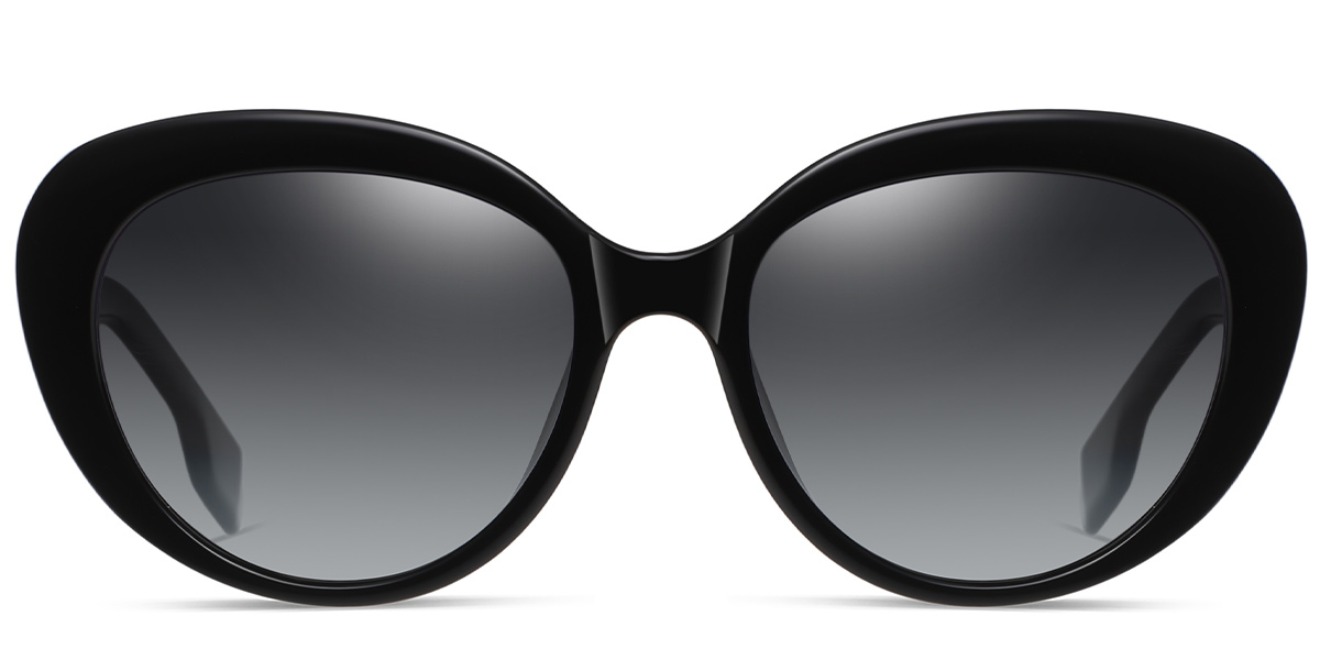 Geometric Sunglasses black+dark_grey_polarized