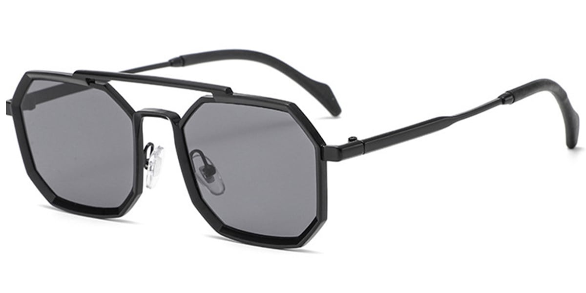 Aviator Sunglasses black+dark_grey