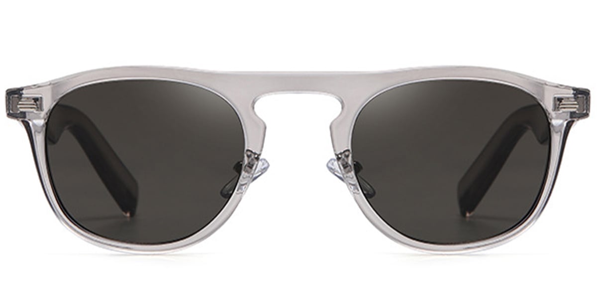 Square Sunglasses translucent-grey+dark_grey