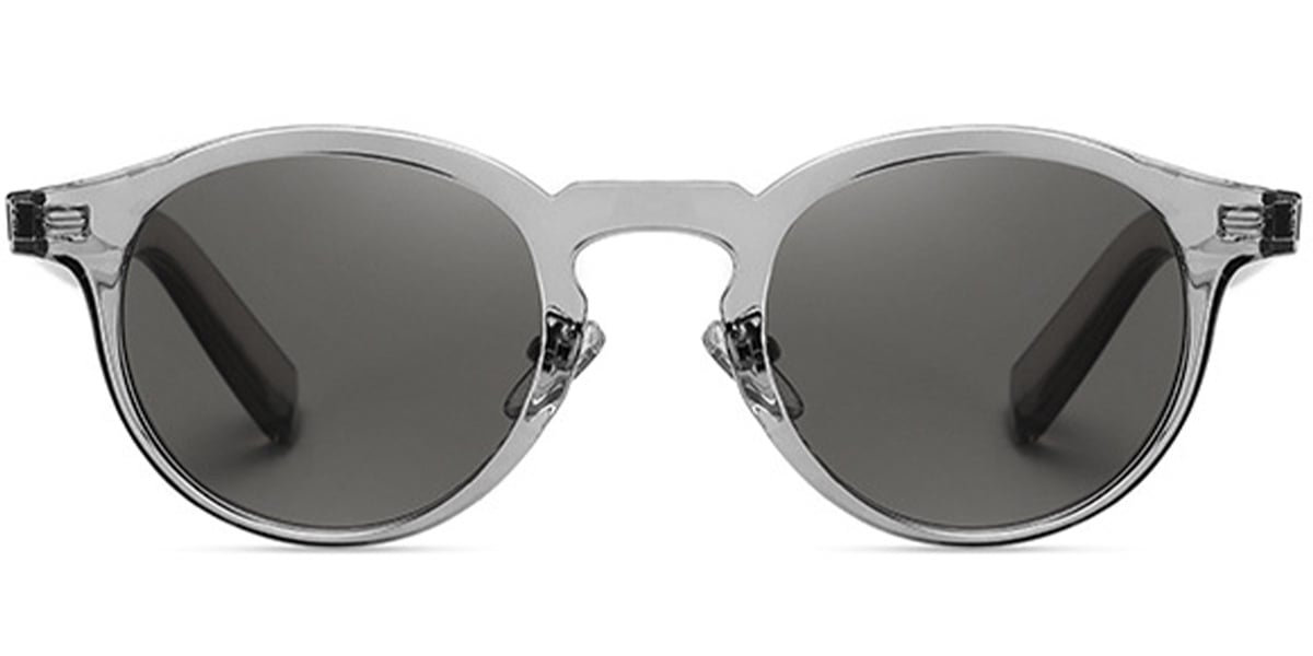 Round Sunglasses translucent-grey+dark_grey