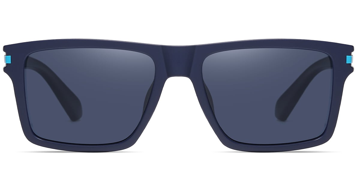 Square Sunglasses blue+blue_polarized