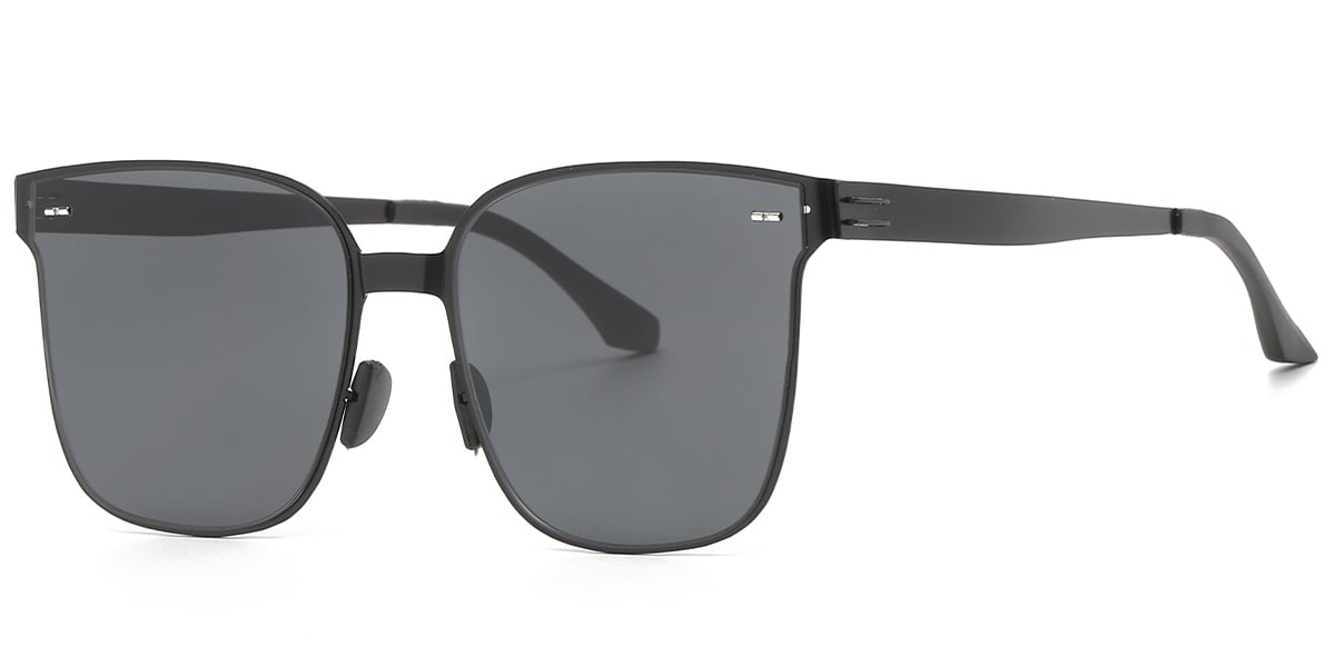 Geometric Sunglasses black+dark_grey