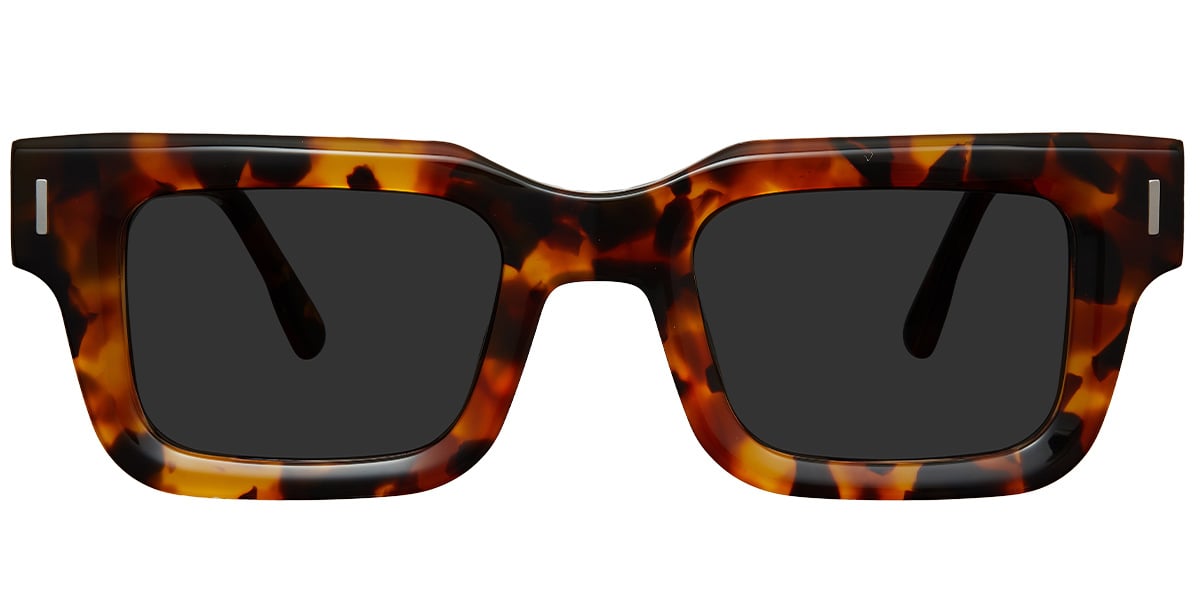 Acetate Rectangle Sunglasses 