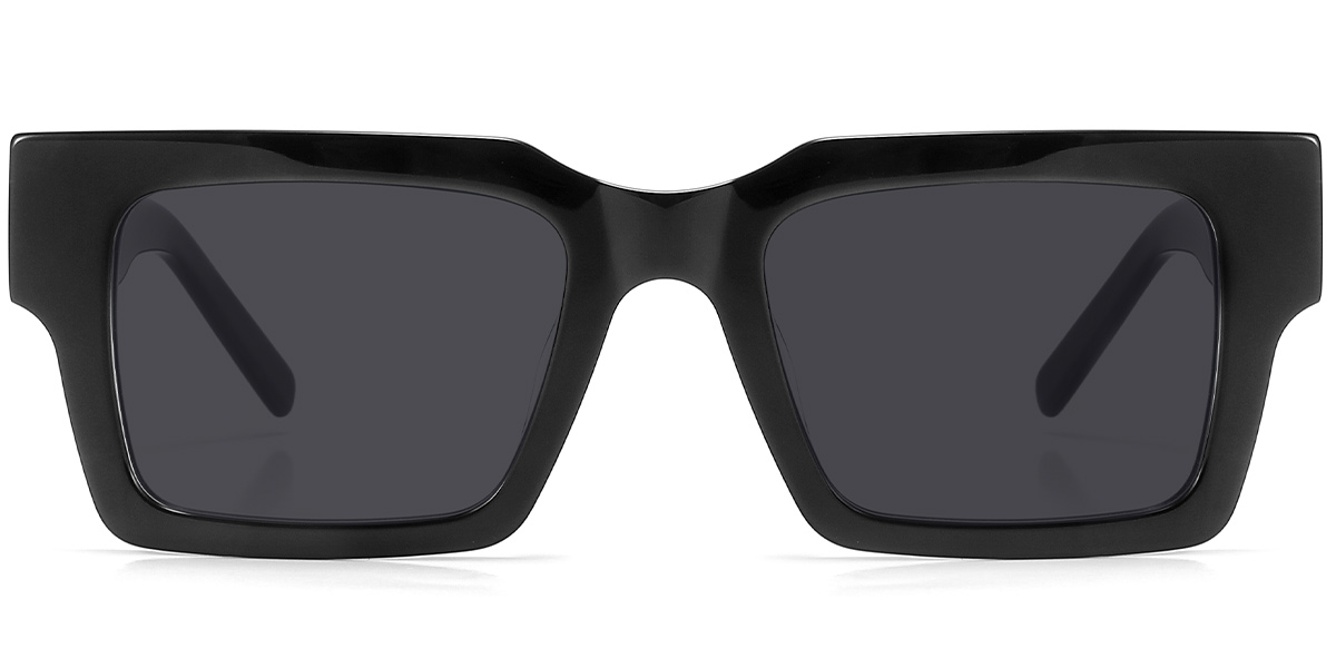 Acetate Square Sunglasses 