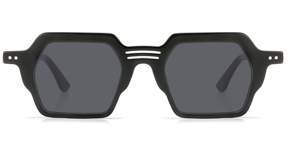 Acetate Square Sunglasses 