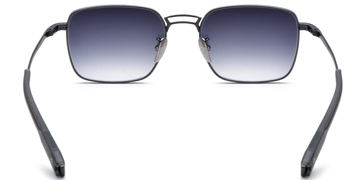 Titanium Square Sunglasses grey+gradient_grey_polarized