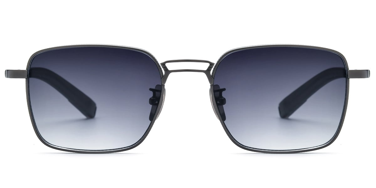 Titanium Square Sunglasses 