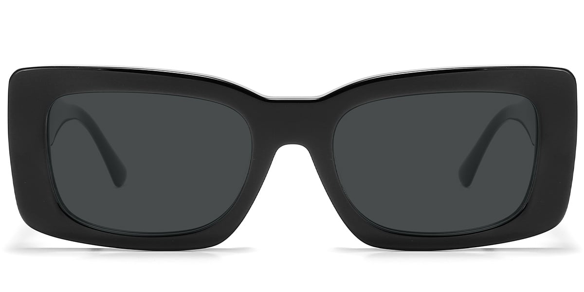 Acetate Rectangle Sunglasses 