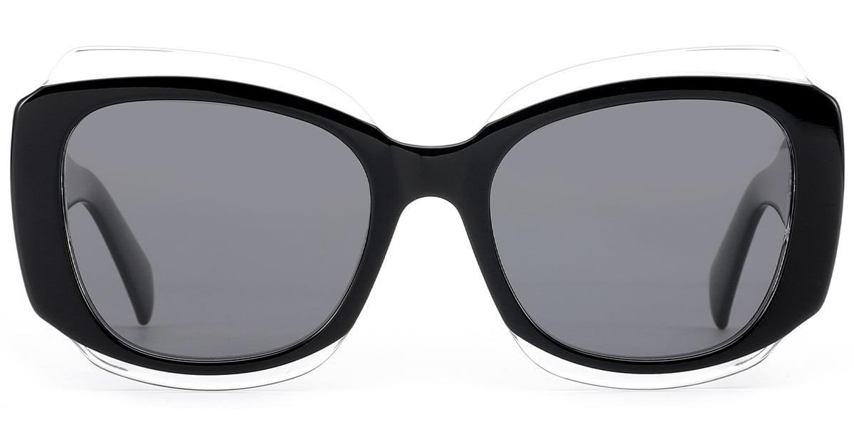 Acetate Square Sunglasses 