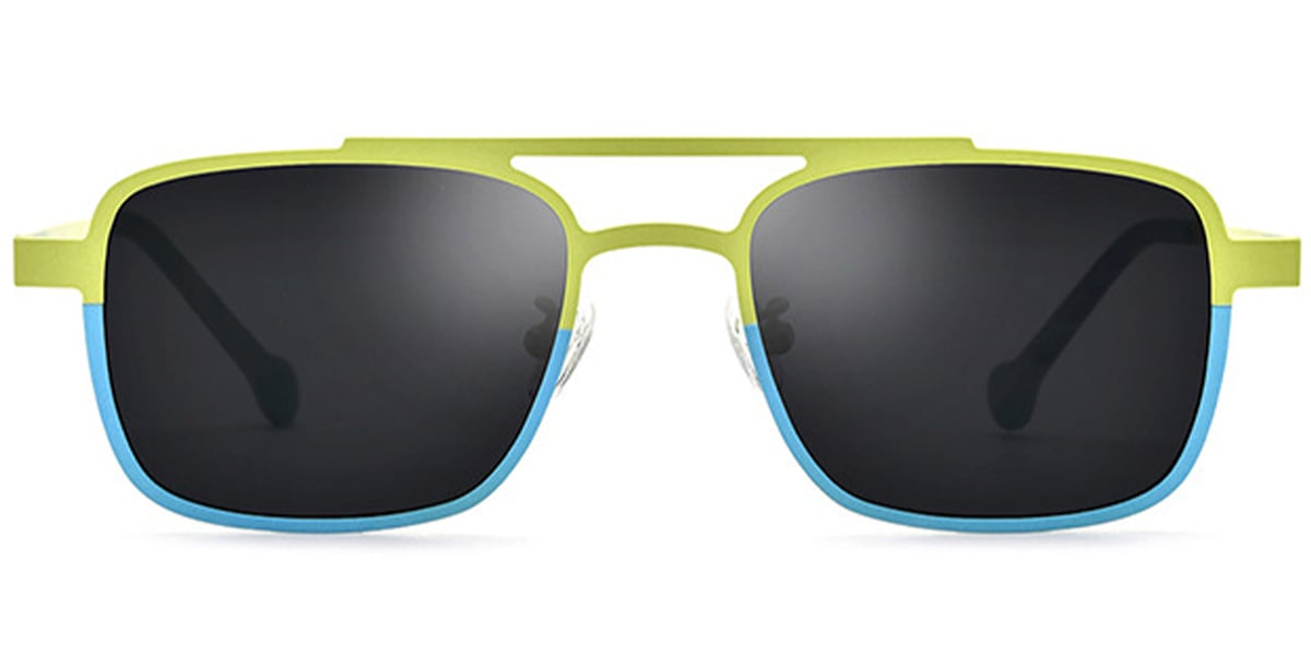 Titanium Aviator Sunglasses 