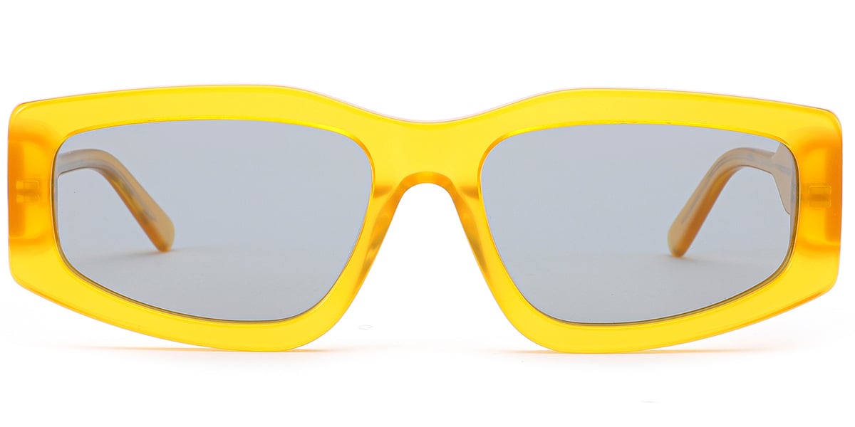 Acetate Rectangle Sunglasses 