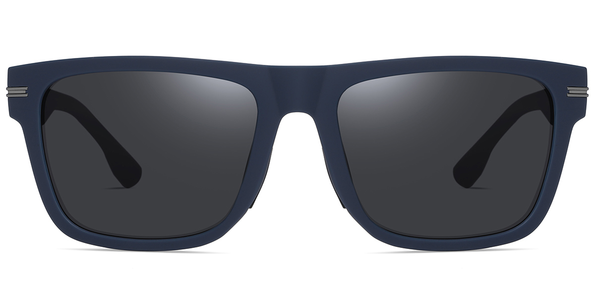 Square Sunglasses grey+dark_grey_polarized