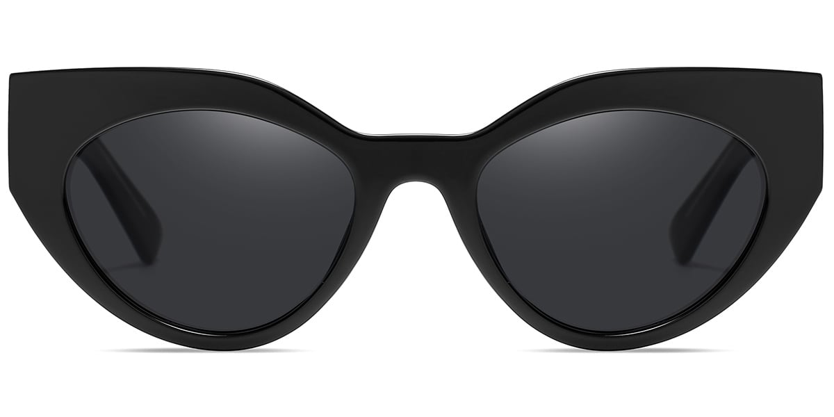 Geometric Sunglasses black+dark_grey_polarized