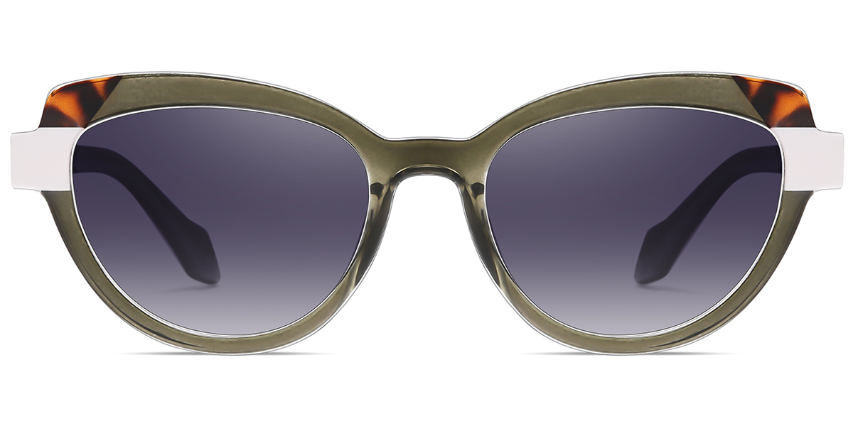 Acetate Cat Eye Sunglasses 