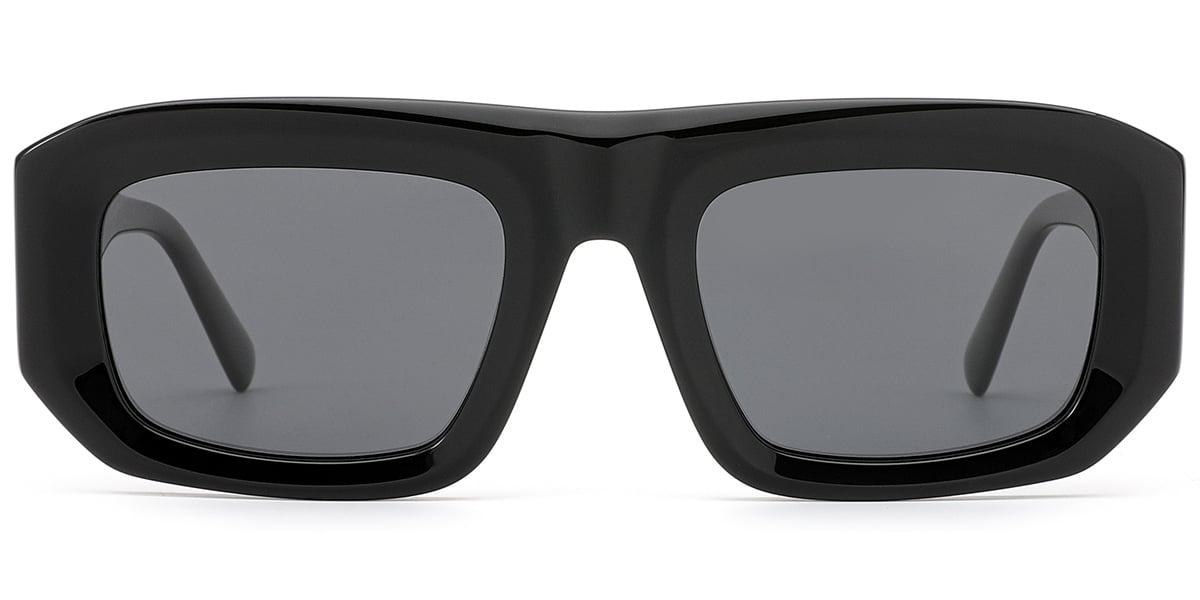 Acetate Square Sunglasses 