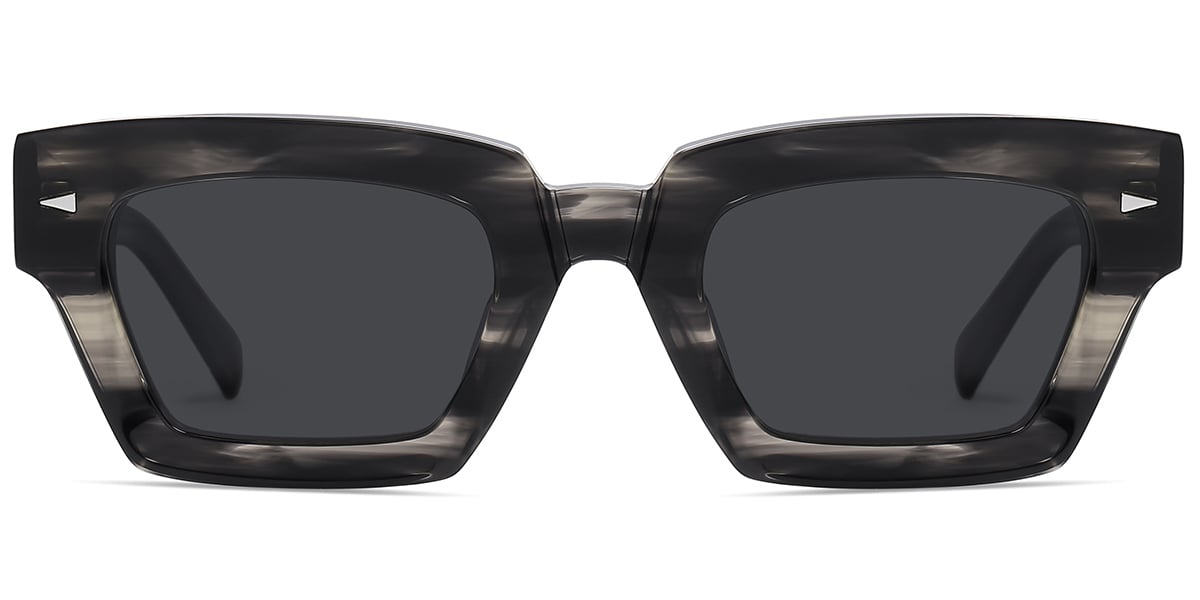 Acetate Square Sunglasses 