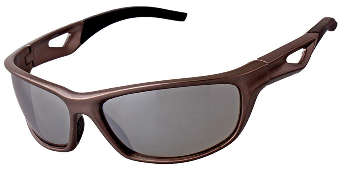 Rectangle Sunglasses gun_metal+dark_grey_polarized