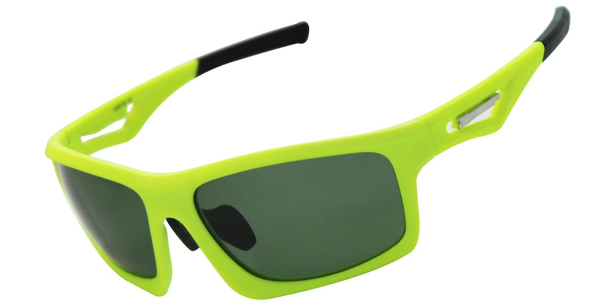 Rectangle Sunglasses green+dark_green_polarized