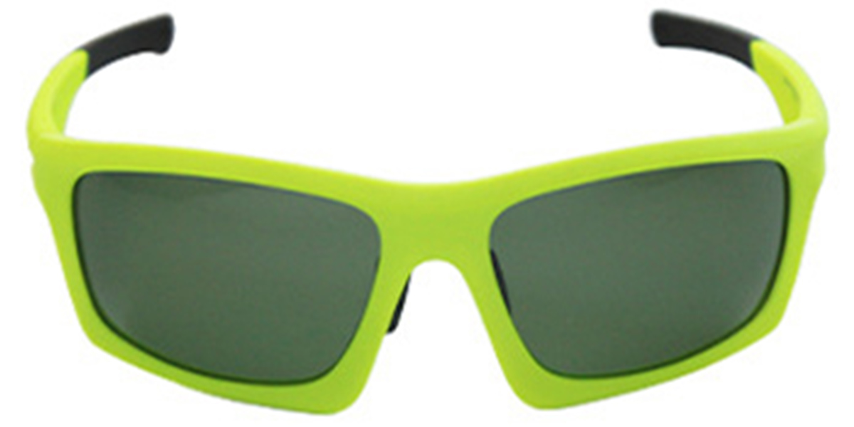 Rectangle Sunglasses green+dark_green_polarized