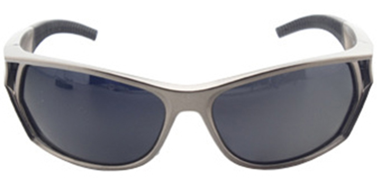 Rectangle Sunglasses gun_metal+dark_grey_polarized