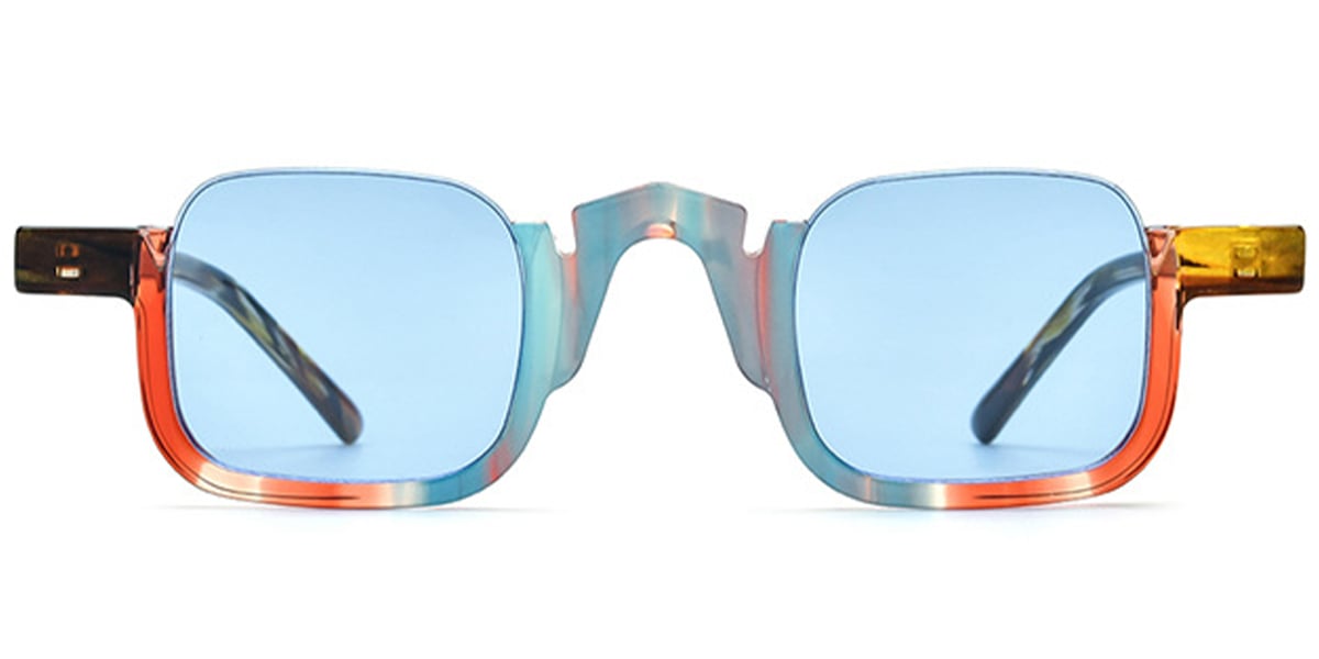 Acetate Square Sunglasses 