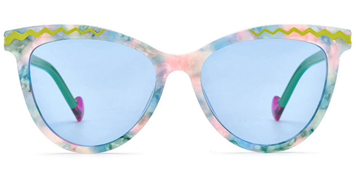 Acetate Cat Eye Sunglasses 