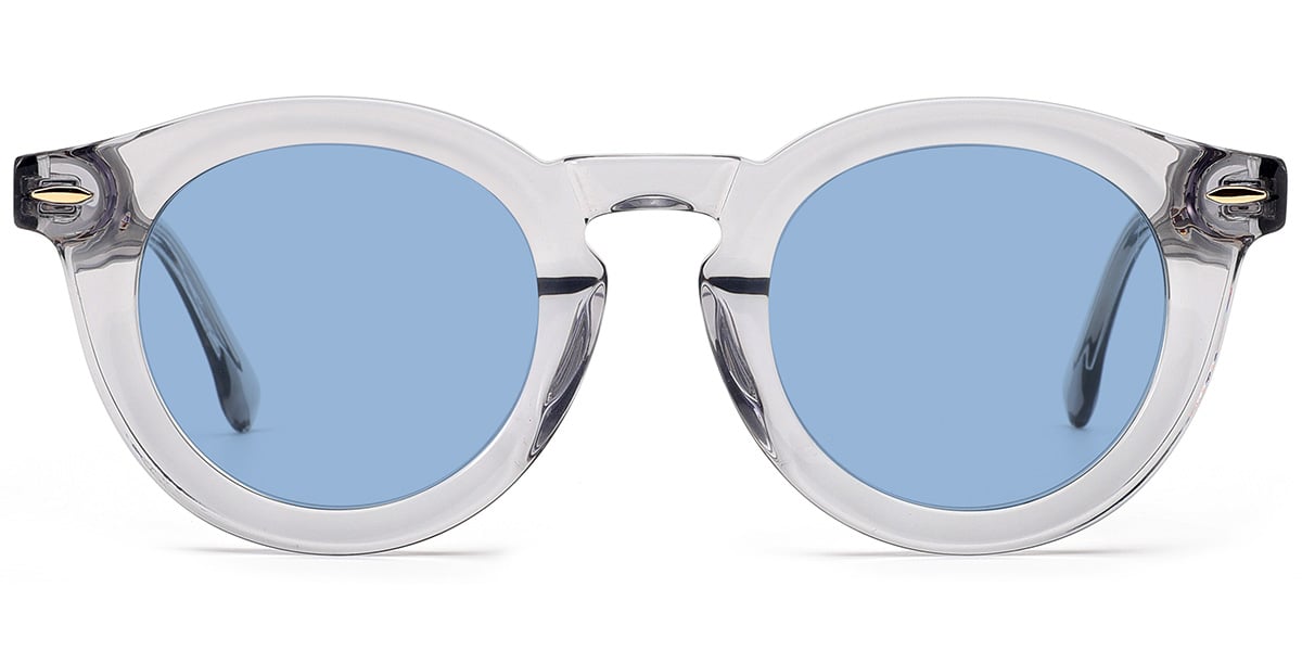 Acetate Round Sunglasses 