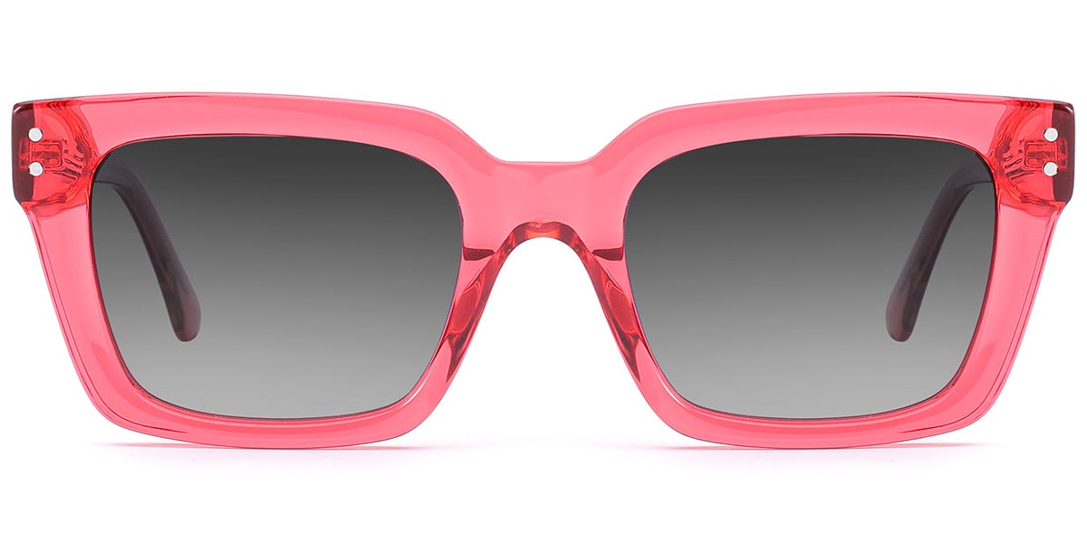 Acetate Rectangle Sunglasses 