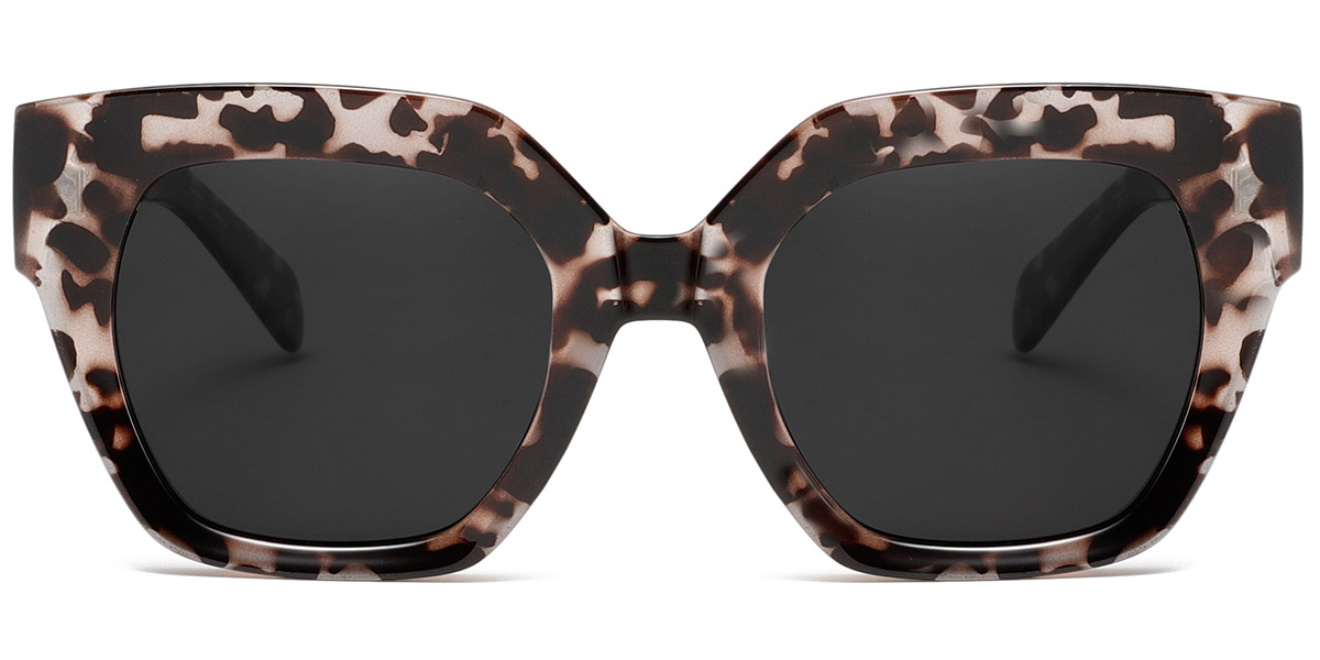 Acetate Square Sunglasses 