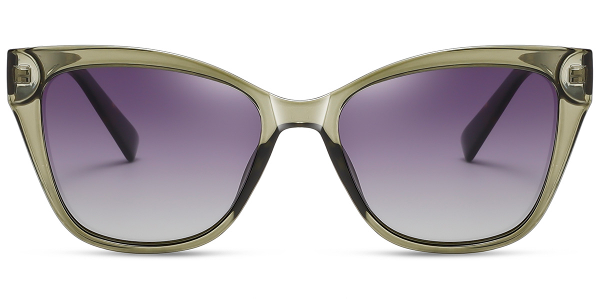 Acetate Cat Eye Sunglasses 