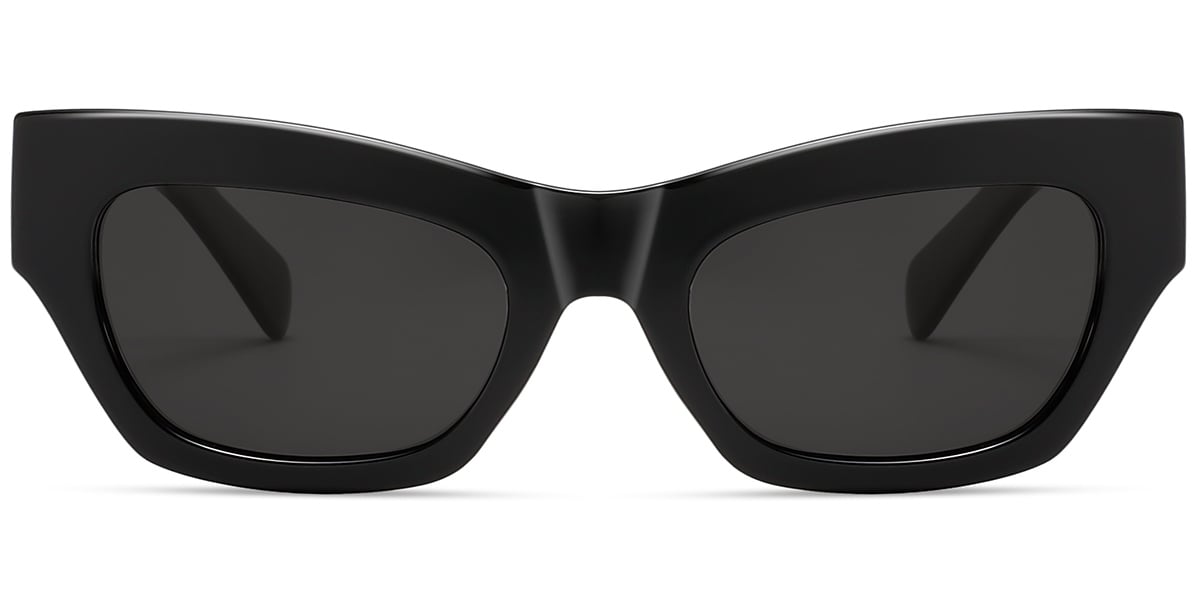 Acetate Rectangle Sunglasses 