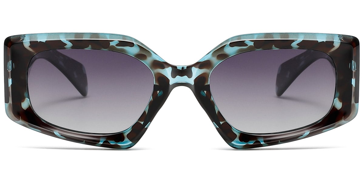 Acetate Rectangle Sunglasses 