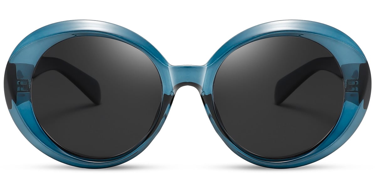 Acetate Round Sunglasses 