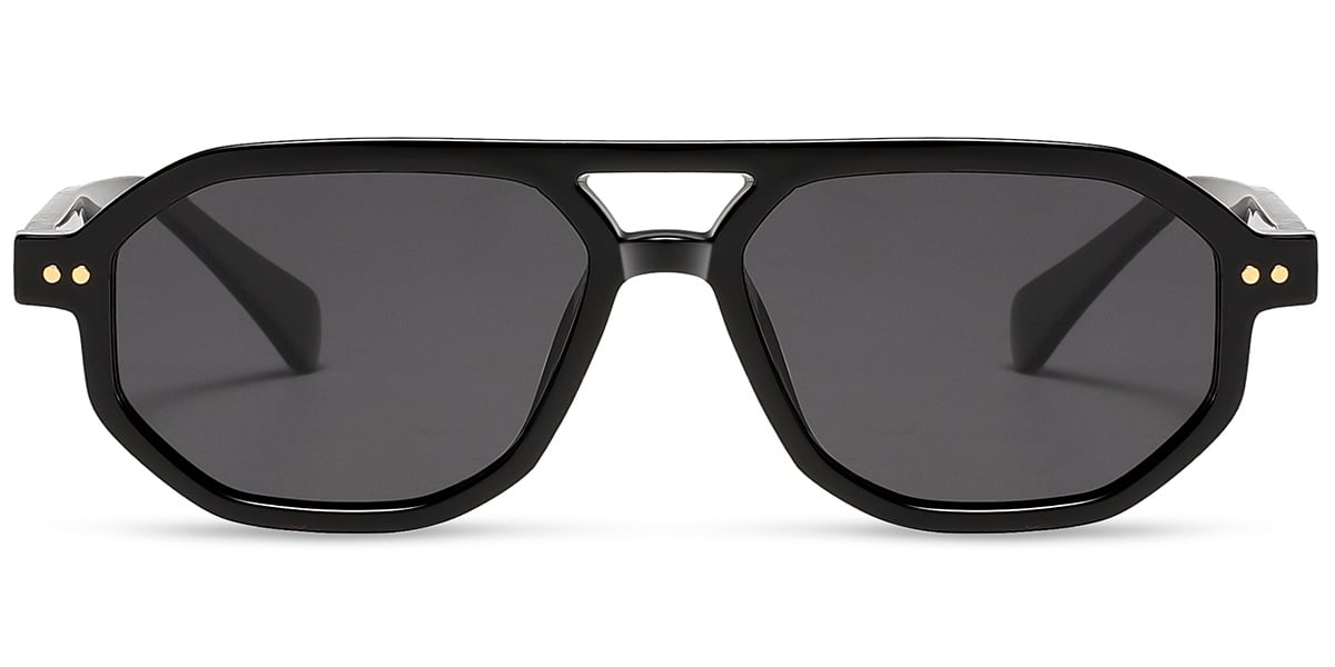 Acetate Aviator Sunglasses 