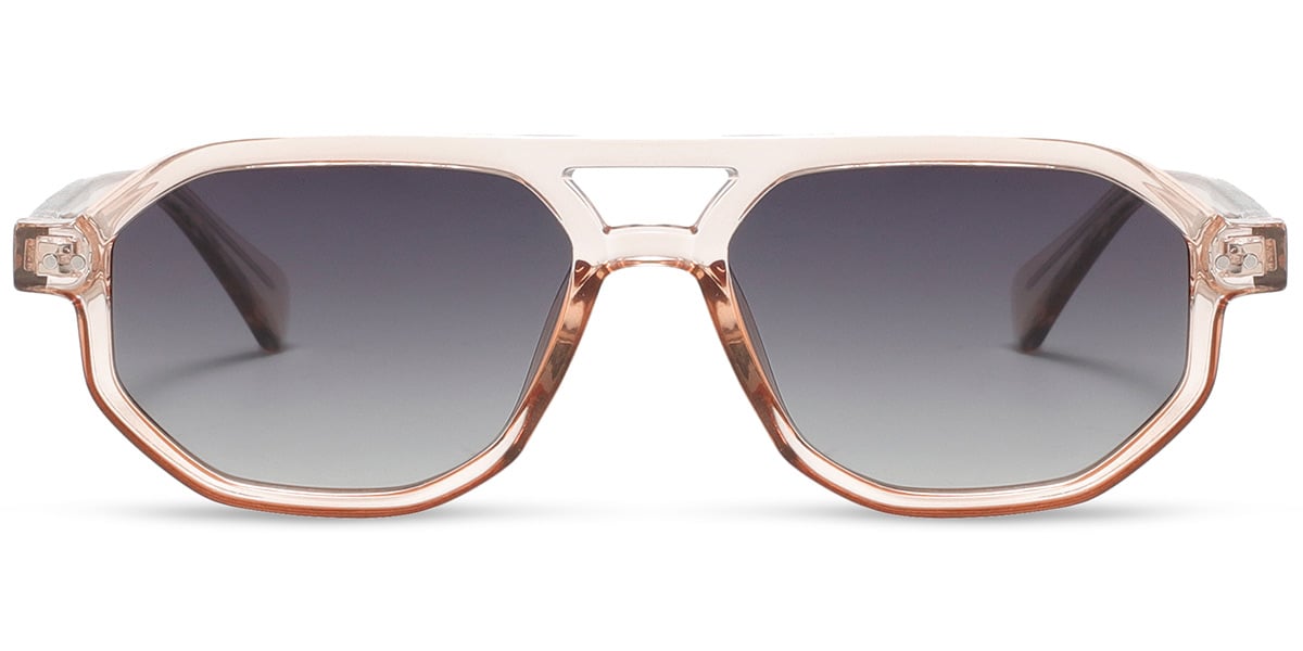 Acetate Aviator Sunglasses 