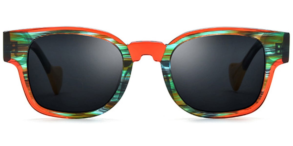 Acetate Square Sunglasses 