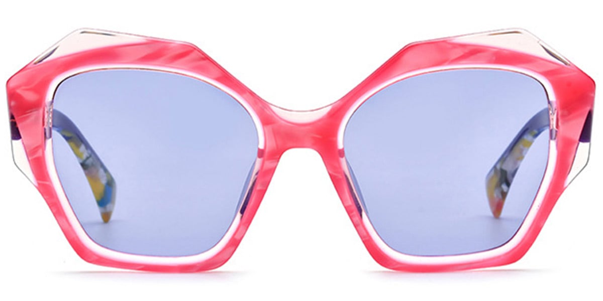 Acetate Square Sunglasses 