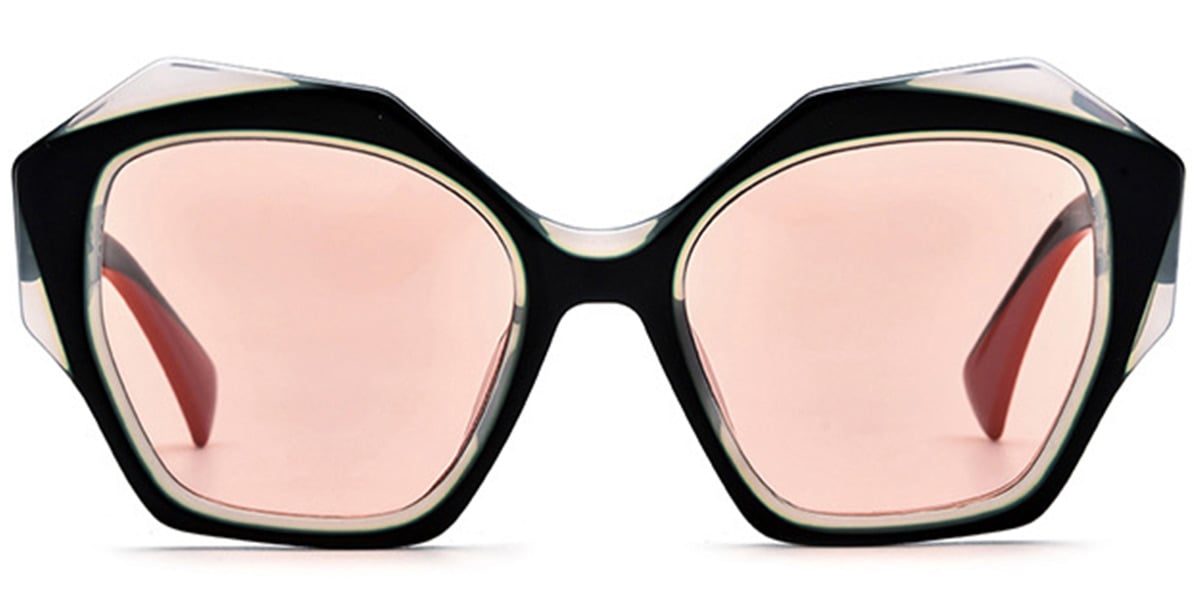 Acetate Square Sunglasses 