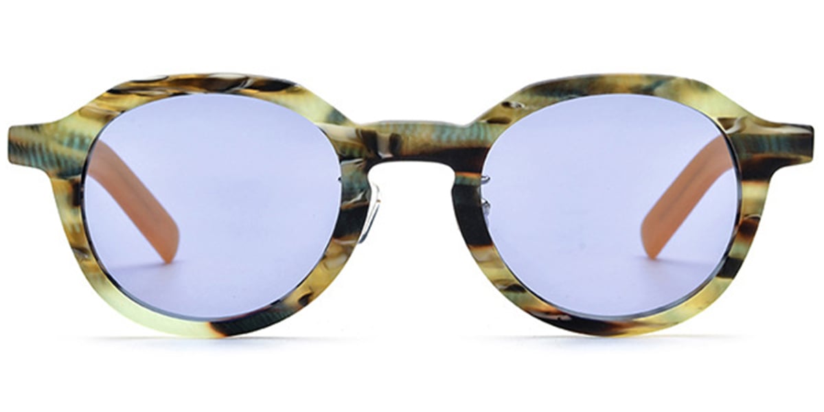 Acetate Square Sunglasses 