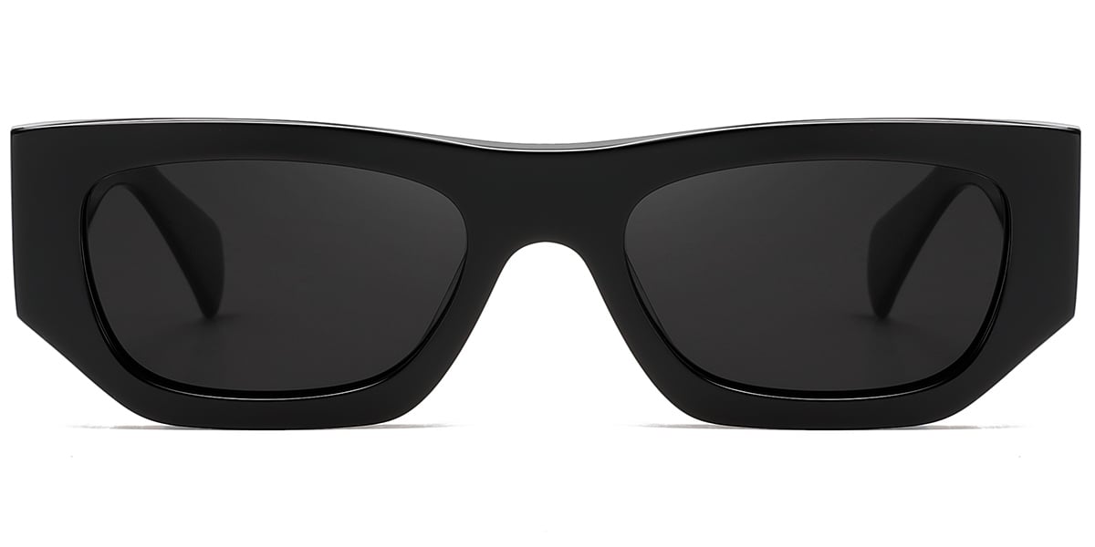 Acetate Rectangle Sunglasses 