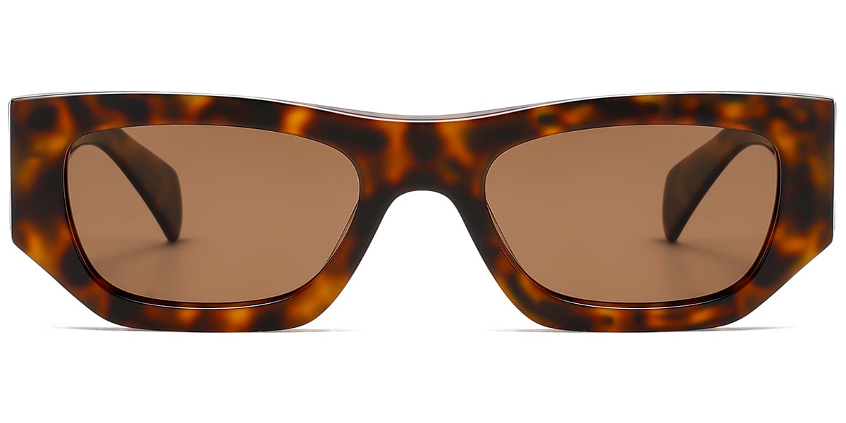 Acetate Rectangle Sunglasses 