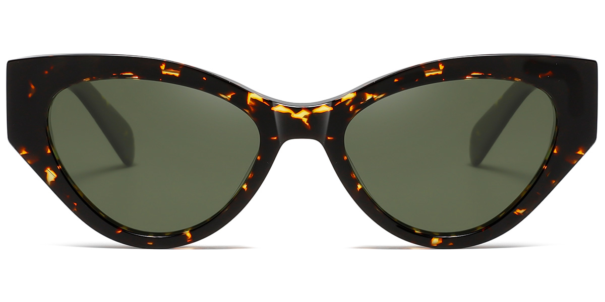 Acetate Cat Eye Sunglasses 