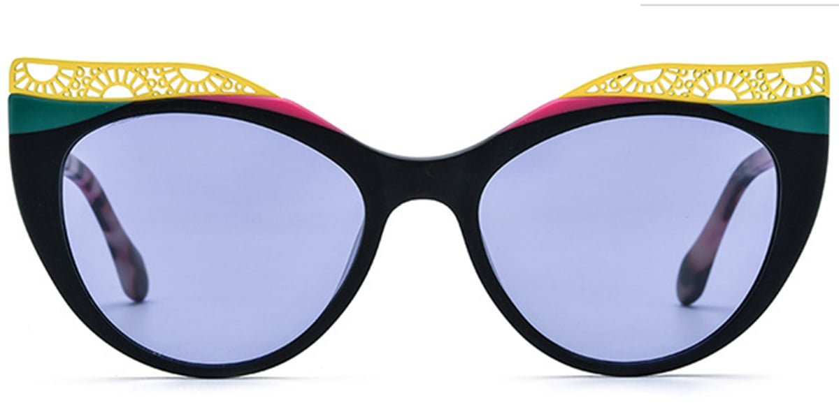 Acetate Cat Eye Sunglasses 